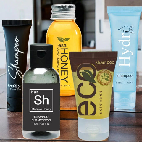 Bulk Hotel Shampoo Canada - Branded Amenities by Custom Amenities Inc.