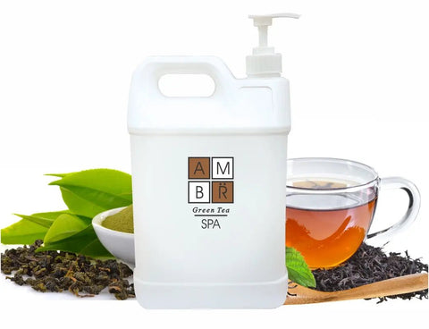 bulk shampoo conditioner body wash AMBR for hotel dispenser refill - Branded Amenities by Custom Amenities Inc.
