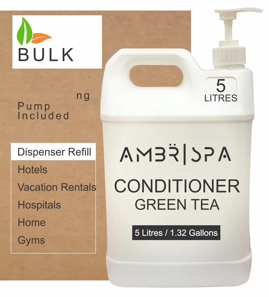 Bulk Hotel Conditioner 5L AMBR Spa 1 per case Hotel Supplies Canada by Custom Amenities Inc