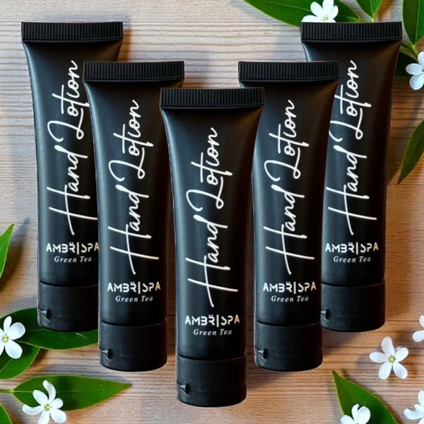 Bulk Hotel Lotion AMBR 50 pack - Branded Amenities by Custom Amenities Inc.