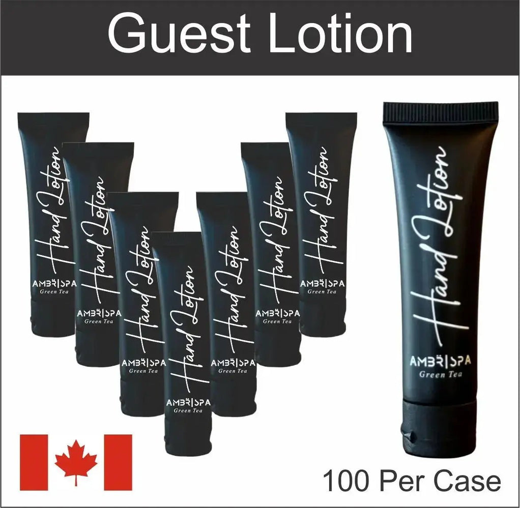Bulk Hotel Lotion AMBR 50 pack - Branded Amenities by Custom Amenities Inc.