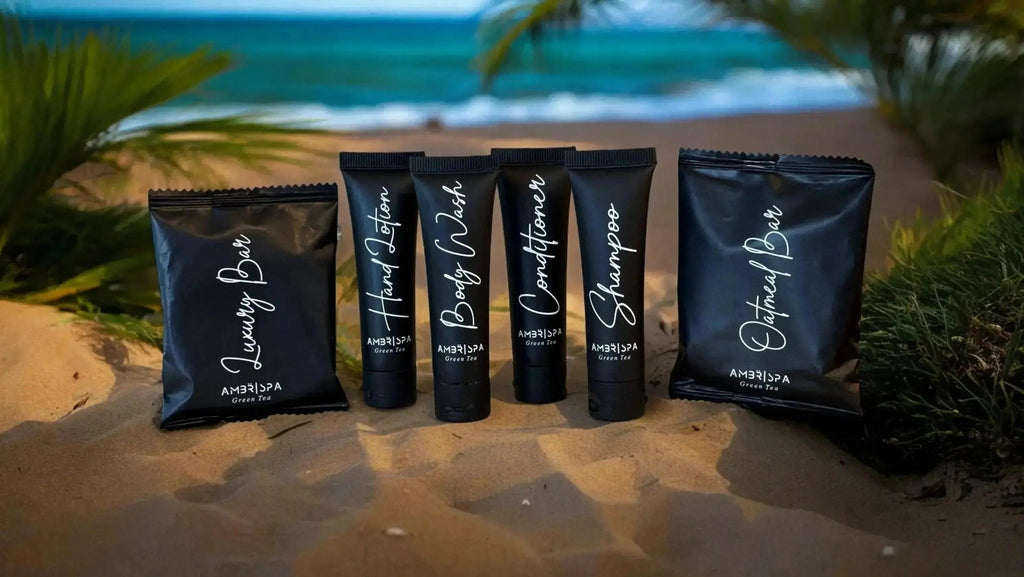 Bulk Hotel Soap Oatmeal AMBR 50 Pack - Branded Amenities by Custom Amenities Inc.