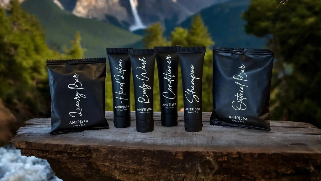 Bulk Hotel Soap Oatmeal AMBR 50 Pack - Branded Amenities by Custom Amenities Inc.