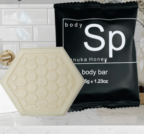 Hotel Bulk Soap Manuka 35g 50pk - Branded Amenities by Custom Amenities Inc.