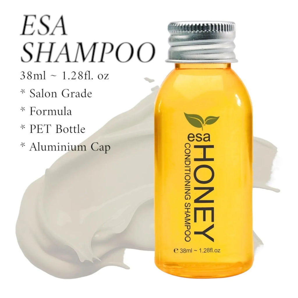Hotel Shampoo Canada ESA Honey Almond 50pk - Branded Amenities by Custom Amenities Inc.