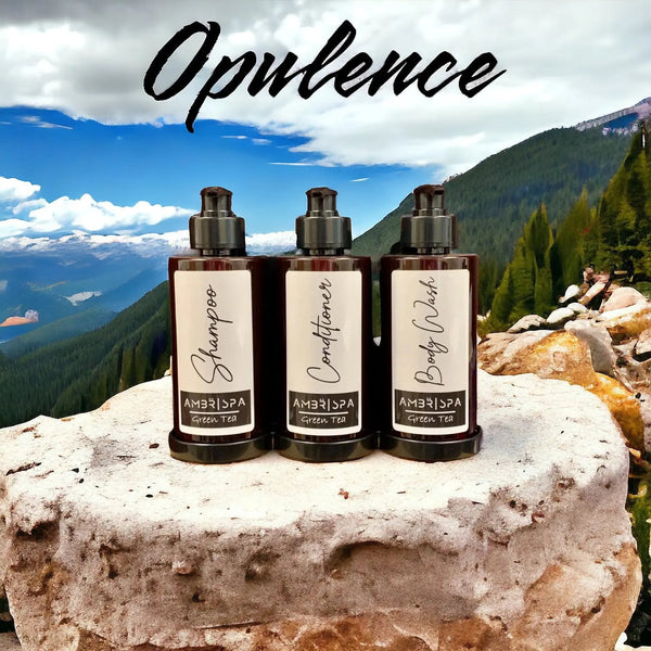 Hotel Shampoo Dispenser AMBR SPA - Branded Amenities by Custom Amenities Inc.