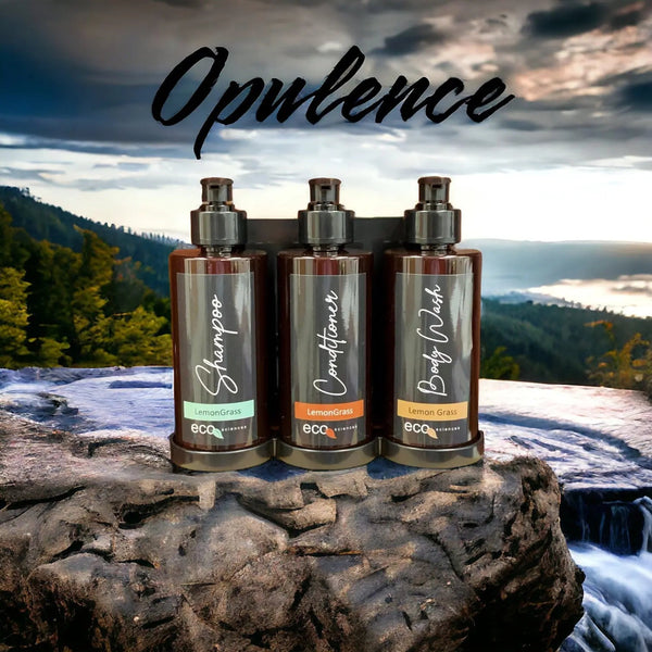Hotel Shampoo Soap Dispenser ECO Sciences ON SALE - Branded Amenities by Custom Amenities Inc.