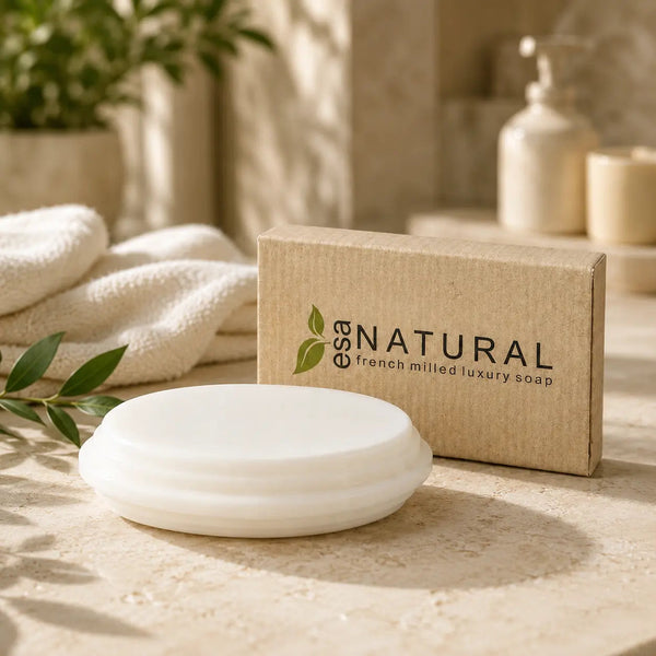 Hotel Supplies Soap ESA 34g 100 Pack | Hotel Soap Supplies - Branded Amenities by Custom Amenities Inc.