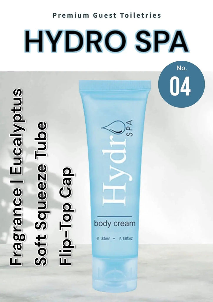 Hydro Spa Hotel Bulk Lotion Canada 50pk - Branded Amenities by Custom Amenities Inc.