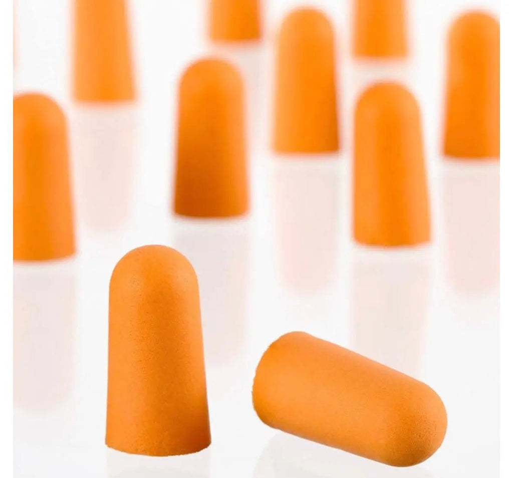 Individually wrapped Bulk ear plugs 50 pack - Branded Amenities by Custom Amenities Inc.
