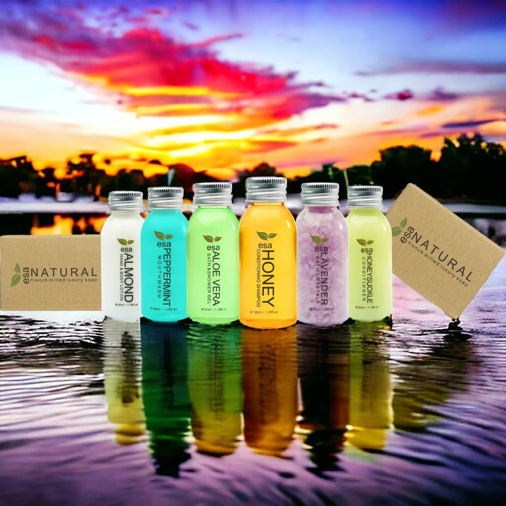 Sample Size Mouthwash ESA 50 Pack - Branded Amenities by Custom Amenities Inc.