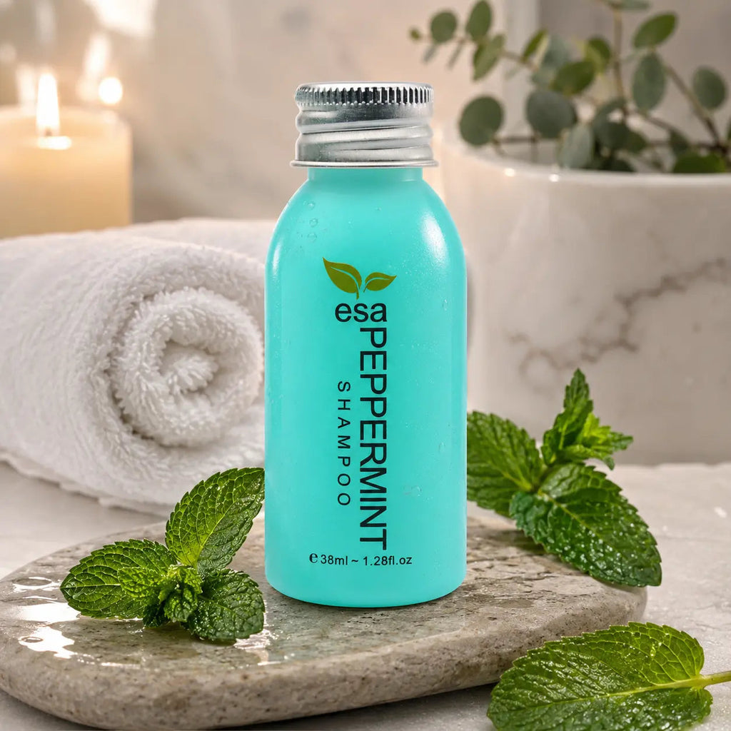 Sample Size Mouthwash ESA 50 Pack - Branded Amenities by Custom Amenities Inc.