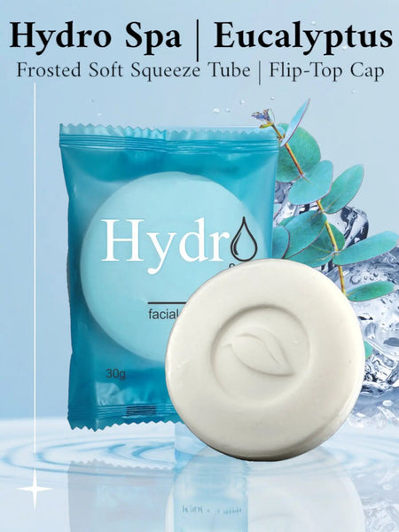 Travel Size Soap Hydro 30g 50pk | Hotel Soap - Branded Amenities by Custom Amenities Inc.