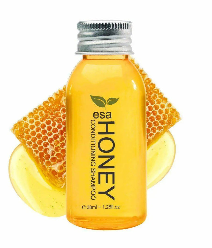 Hotel Shampoo Canada ESA Honey Almond 50pk - Branded Amenities by Custom Amenities Inc.