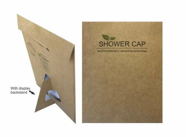 Hotel Shower Cap 100pc - Branded Amenities by Custom Amenities Inc.